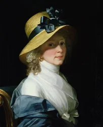 Muotokuva senaattori Elisabeth Hudtwalckerista, syntyperäinen Moller (1752-1804), 1798.