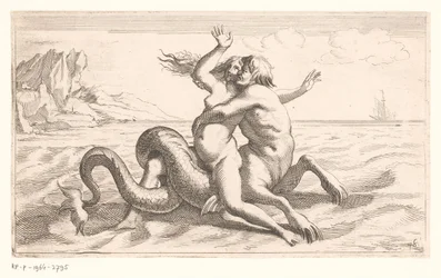 Triton sieppaa naisen