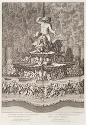 Gaspar Marcyn suihkulähde amorilla Versaillesissa, 1676