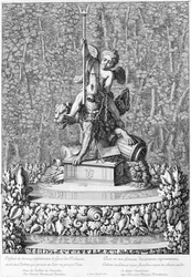 Rikkauden neron suihkulähde, Versailles, 1676