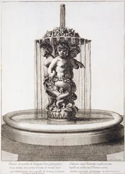 Kolmen tritonin suihkulähde Versailles