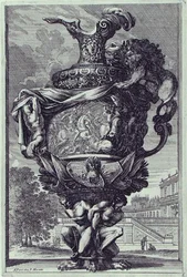 Puutarhaveistos, julkaistu noin vuonna 1670 (kaiverrus) (ks. myös 172935).