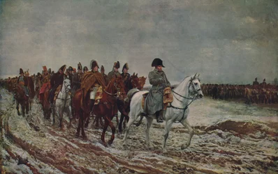Napoleon Ranskan kampanjan aikana 1814, 1864, c1915