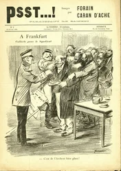 Jean-Louis Forainin (1852-1931) kuvitus Psst...!