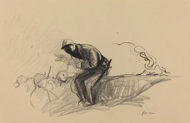 Uutisia haudoissa, c. 19141919.