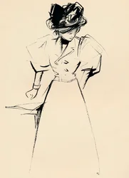 Study in Indian Ink, Forain, n. 1898