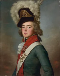 Prikaatikenääri Valerian Aleksandrovich Zubovin muotokuva,