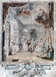 Rouva Louise hyvästit pojalleen, 1772