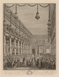 Kuninkaallinen juhla Hôtel de Villessa, 21. tammikuuta 1782.