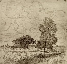 Kesätuuli, 1904-06 (kuivapiste)