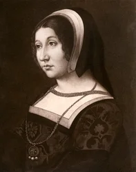 Tuntematon nainen, joka tunnettiin aiemmin nimellä Margaret Tudor, c1520, 1902.