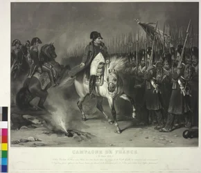 Ranskan keisari Napoleon I Bonaparte (akvatintti)