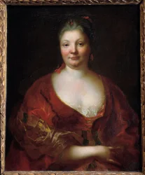 Madame Du Noyerin muotokuva (1663-1719) Jean Raoux