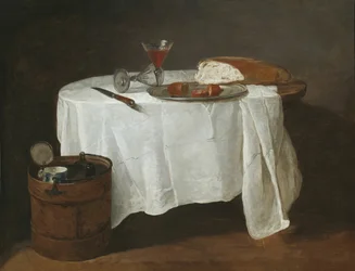 Valkoinen pöytäliina, 173132.