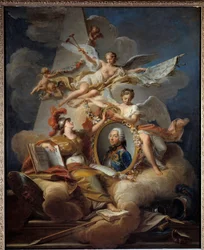 Allegorinen muotokuva Louis Charles Auguste Fouquet
