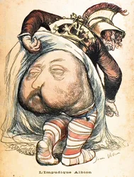 Immorbid Albion - Edward VII”. Jean Veberin sarjakuva buurien sodasta - "Voilautanen", nro. 28, syyskuuta