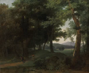 Metsä Apollon ja Daphnen kanssa