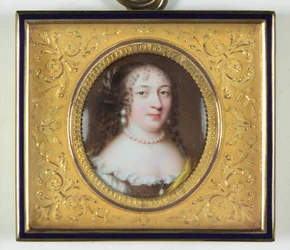 Nainen nimeltä Madame de Louvois (emali)