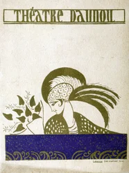 Pariisin Daunou-teatterin ohjelma