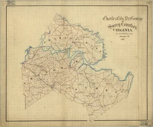 Charles City, Pr. Georgen ja Surryn piirikunnat, Virginia LOC 2005625179 2005625179