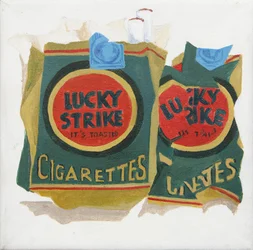 Vihreät Lucky Strike -pakkaukset (akryyli)