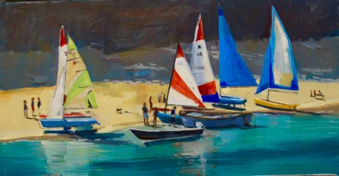 Salcombe Smalls Cove jollat