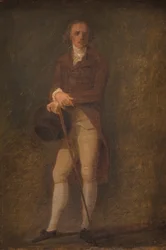 Muotokuva luonnos. Taidemaalari N.A. Abildgaard (?).
