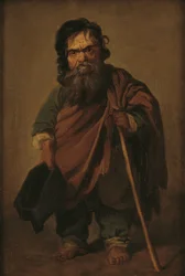 Roomalainen kääpiö Francesco Ravai, nimeltään Bajocco