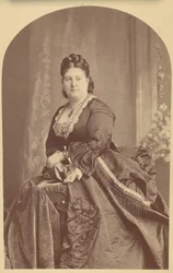 Brittiläinen sopraano Euphrosyne Parepa-Rosa 1836-1874, 1870-luku.