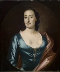 Muotokuva Elizabeth Prioleau Roupellista (rouva George Roupell), 1753.