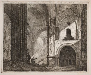 Sisustus samasta rauniosta 1806