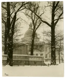 Boston, USA, n. 1902-1910 (gelatiinihopea valokuva)
