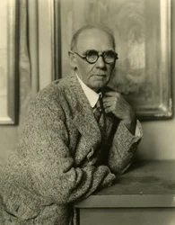 Colin Campbell Cooperin taiteilija, n. 1905-1931 (gelatiinihopea valokuva)