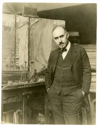 Jonas Lie, taiteilija, 1905