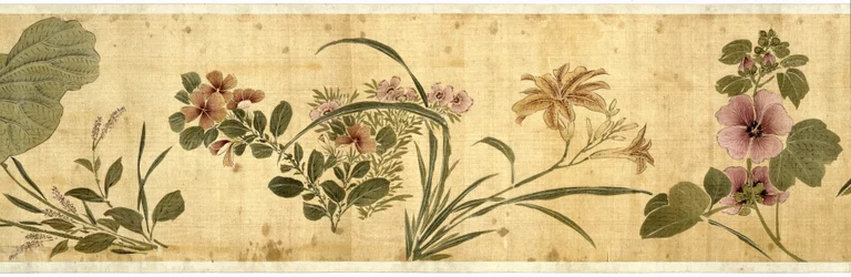 Sata kukkaa, 1629 (väri silkillä)