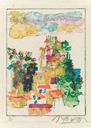 Petit Tourrette, 2009 (puupiirros)