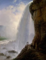Niagaran putousten alla, 1862.