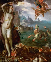 Perseus vapauttaa Andromedan