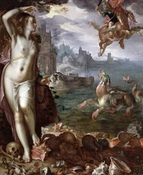 Perseus pelastaa Andromedan