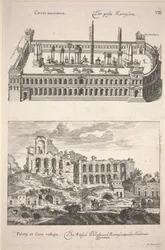Ilustração de "Des Alten und Neuen Roms Grosser Schau-Platz" de Joachim von Sandrartfinnish