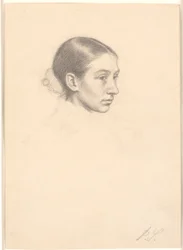 Susette Cathrine Skovgaardin muotokuva (naimisissa Holten)