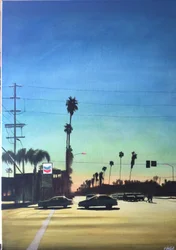 San Fernando Valley 10, noin 2012 (akryyli paneelille).