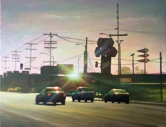 San Fernando Valley 4, noin 2012 (akryyli paneelille).