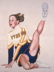 Floor Routine, 2002 (öljy & akryyli kankaalle)