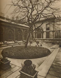 Arkkitehtoninen inspiraatio: Garden Court in Bank of England, 1935.