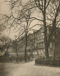 Brunswick Square: osa Bloomsburys Boarding-House Landia, vuodelta 1935.