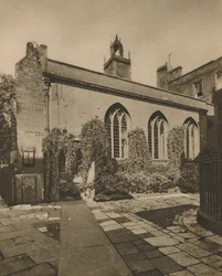 Hall of the Society of Cliffords Inn, Behind St. Dunstans-In-the-West, 1935.