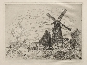 Tuulimyllyt Hollannissa.