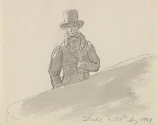 Mieshahmo hattu päässä