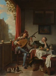 Seelannin maisema, 1842